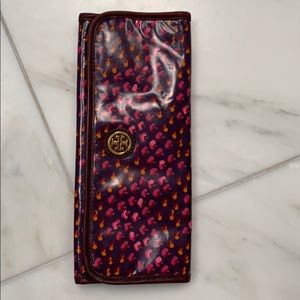 Tory Burch makeup brush case